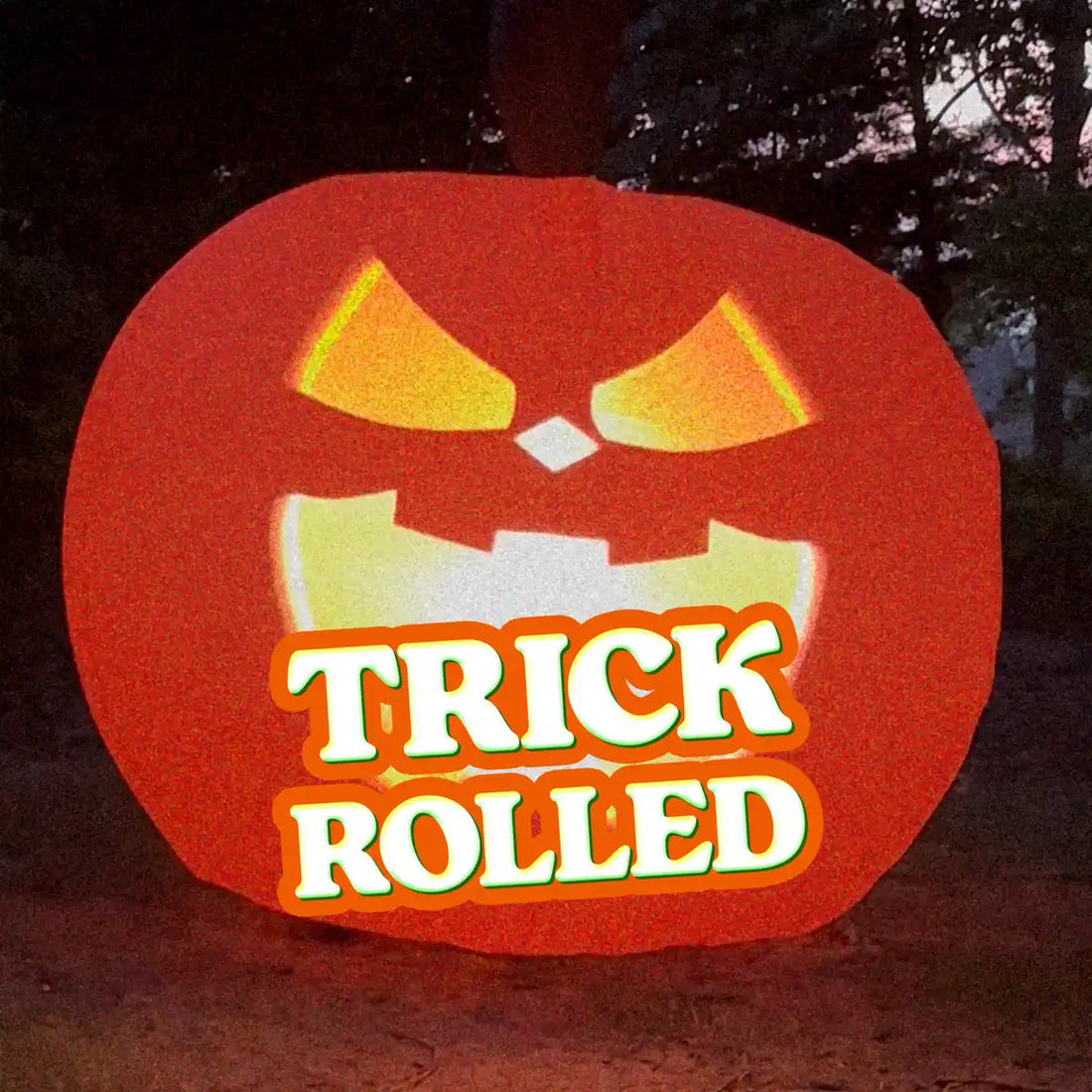 Rick Roll Pumpkin on TikTok with Over 4 Million Views!