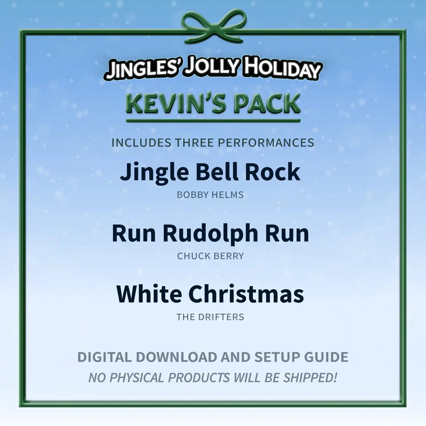 KEVIN'S PACK + Singing Jingles Setup Guide