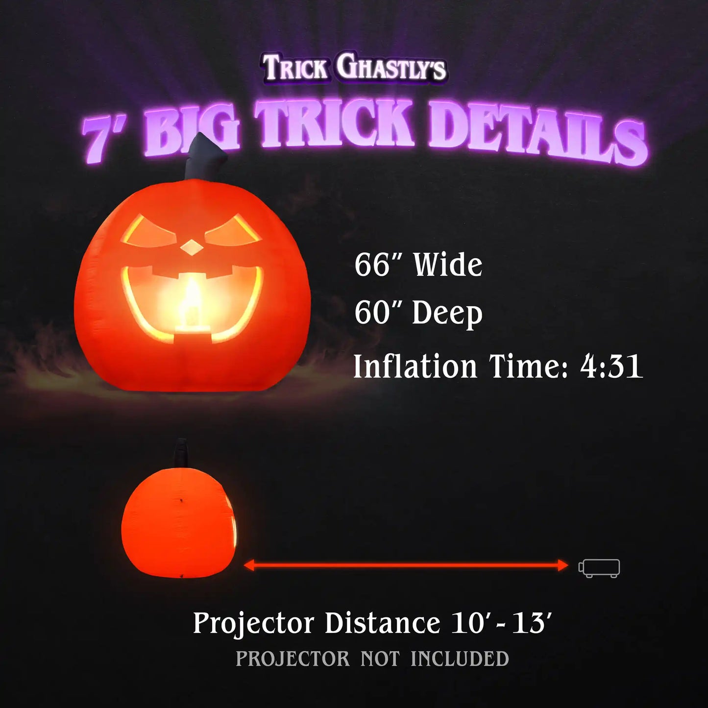 Official Trick Ghastly Inflatable