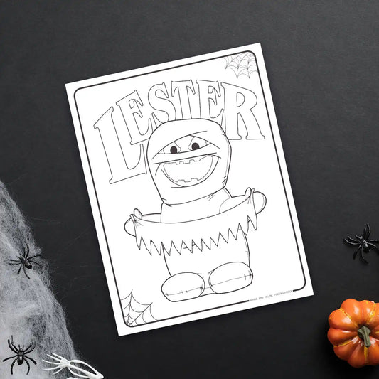 FREE Lester Printable Coloring Sheet