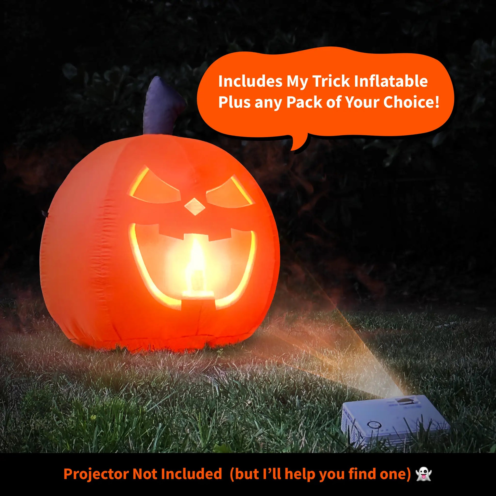 Trick Ghastly: The Giant Singing Inflatable Pumpkin