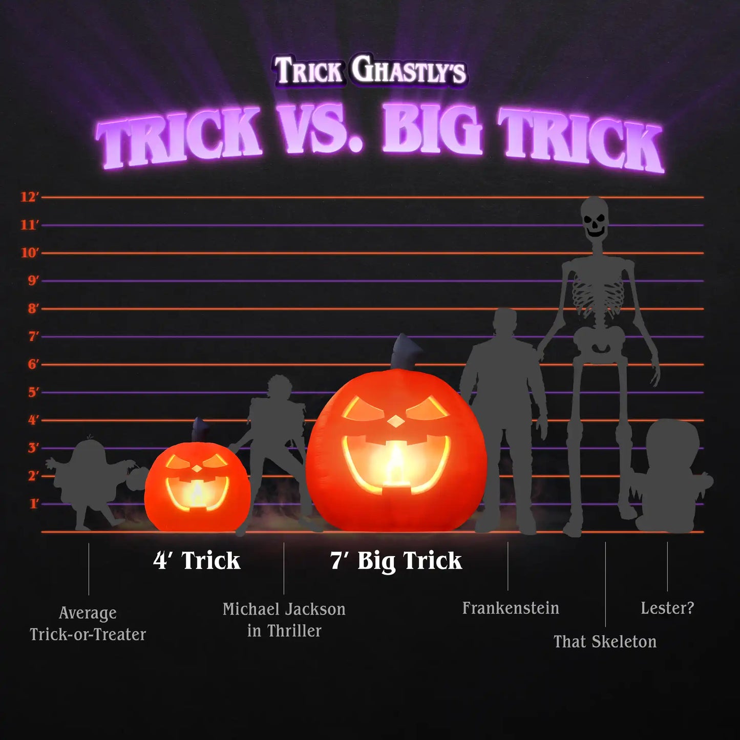 Official Trick Ghastly Inflatable