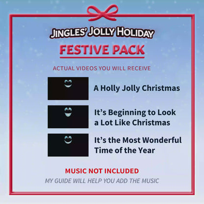 FESTIVE PACK + Singing Jingles Setup Guide