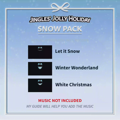 SNOW PACK + Singing Jingles Setup Guide