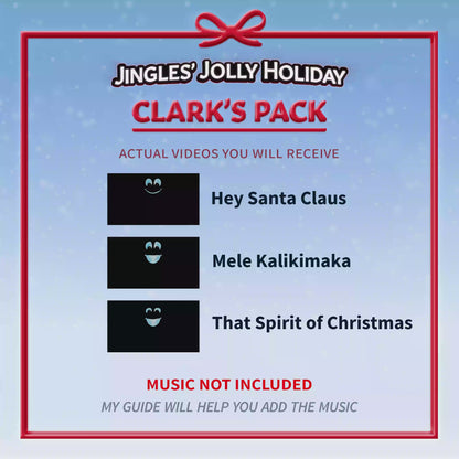 CLARK'S PACK + Singing Jingles Setup Guide