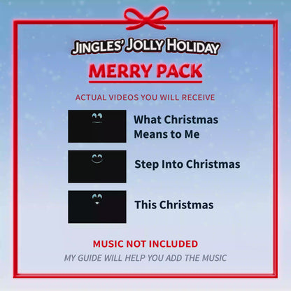 MERRY PACK + Singing Jingles Setup Guide