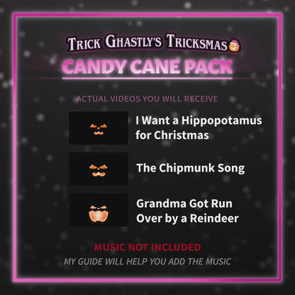 Tricksmas Candy Cane Pack